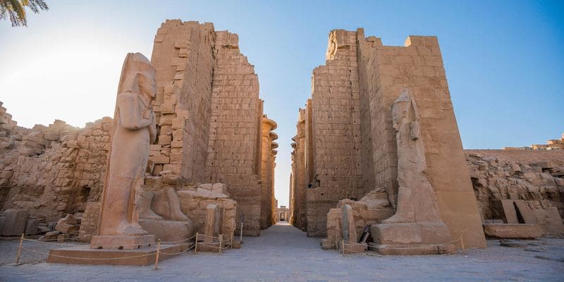 Arquitetura egípcia - Templo de Karnak (1)